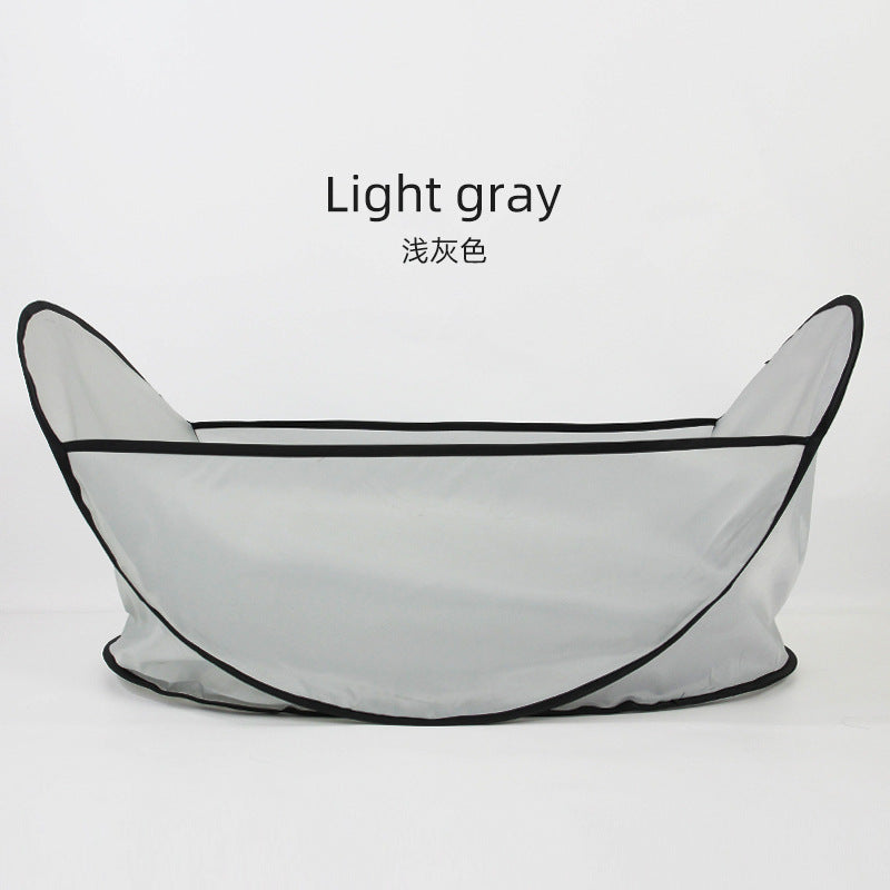 Pet hair clipping tool pet shaving bib to prevent pet hair from falling to the ground household dog hair clipping bib