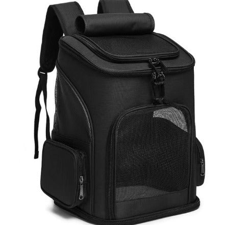 Spot wholesale new cat and dog bag pet bag portable foldable expandable breathable mesh backpack