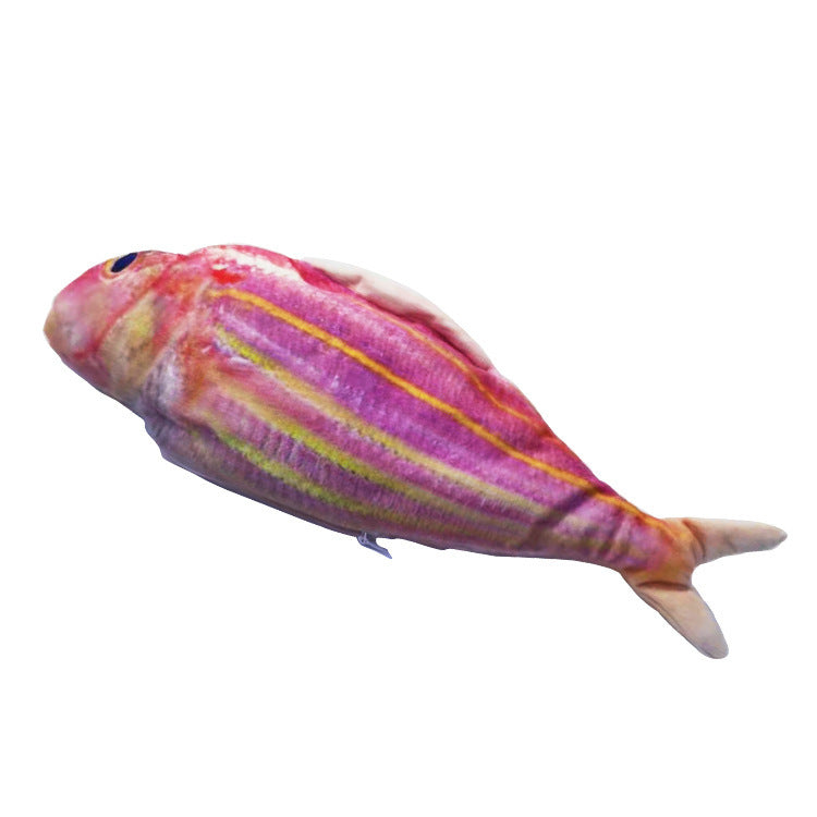 Cross-border electric fish to tease cat fish USB charging pet toy wagging tail jumping fish plush cat toy simulation fish