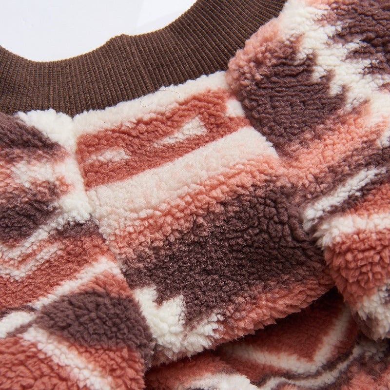 Dog sweatshirt factory batch cross-border e-commerce pet Christmas flannel French bulldog pet clothes hairless cats and dogs plus velvet