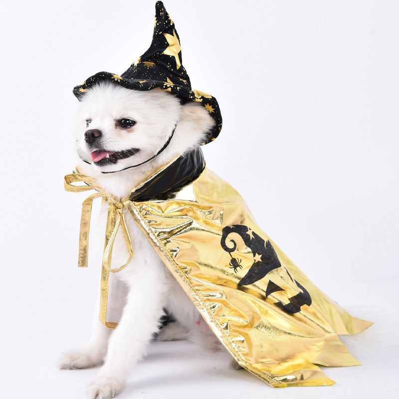 Cross-border Halloween dog clothes for small dogs funny and weird transformation clothes Teddy cat creative clothes pet clothing