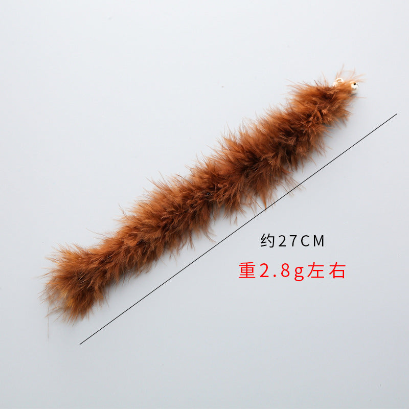 Pet supplies factory wholesale cross-border cat toy stick replacement head DIY large collection interactive self-entertainment cat toy