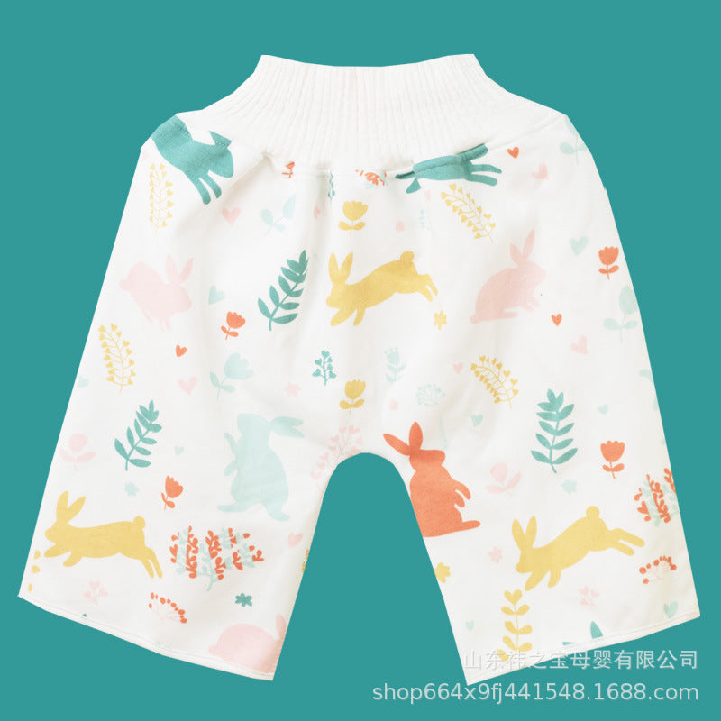 Baby diaper skirt baby waterproof washable male and female newborn waterproof bedwetting diaper pad children's training pants