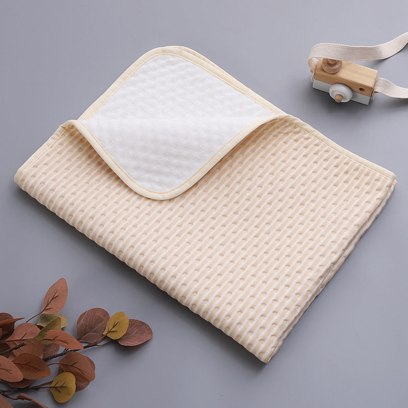 Baby colored cotton diaper pad baby pure cotton leak-proof diaper pad washable breathable oversized nursing pad menstrual pad