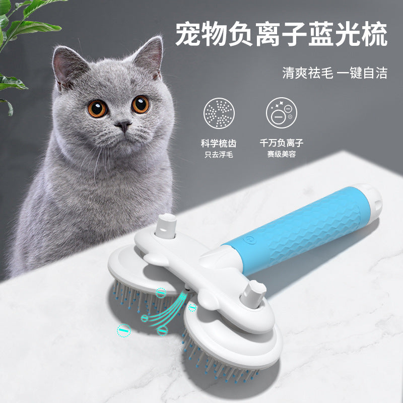 Pet comb for cats and dogs, dense tooth comb to remove floating hair, needle comb, hair removal artifact, cat comb, detangling comb, pet brush