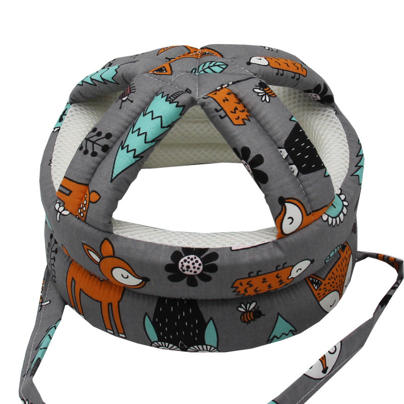 2023 new baby anti-collision hat original baby toddler anti-fall hat children's cotton safety helmet breathable anti-fall