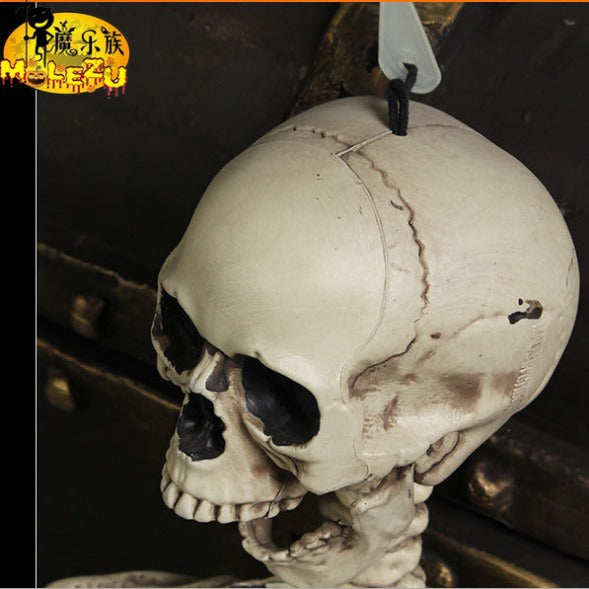 Cross-border Halloween haunted house props human skeleton mummy skeleton skeleton skeleton secret room skeleton bone decoration