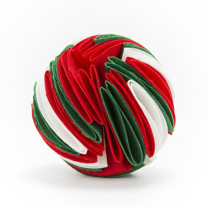 Second generation sniffing pad dog sniffing ball toy dog snuffle ball pet foldable sniffing ball