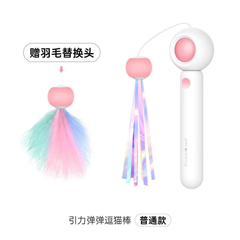 Pet gravity intelligent running car remote control electric cat toy self-entertainment small mouse cat stick cat pet