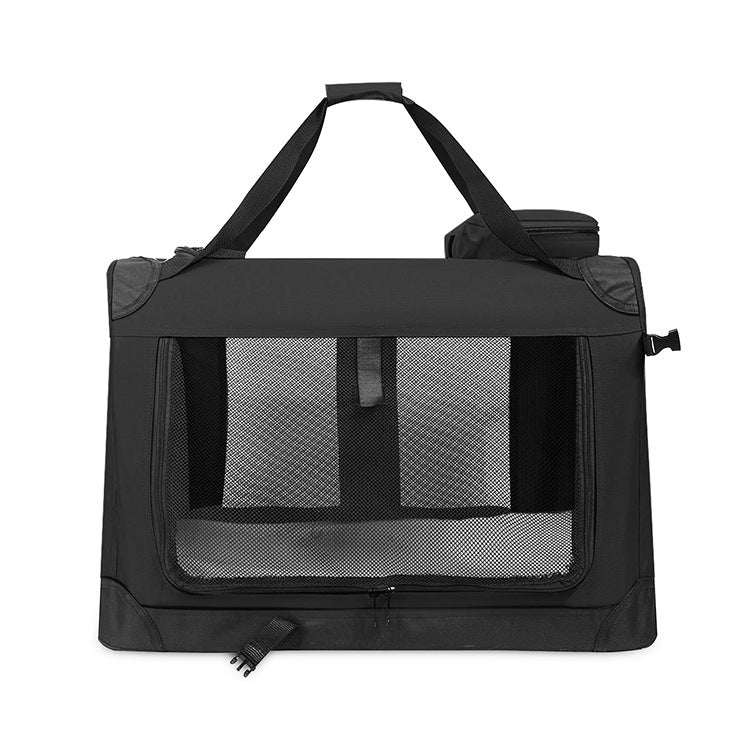 Pet Car Bag Dog Cage Medium and Large Dog Cage Portable Cat Bag Large Capacity Two Cats Folding Pet Bag