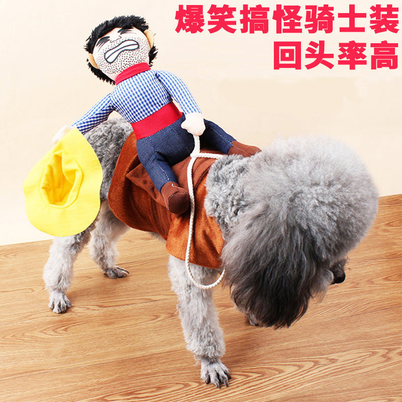 Cross-border pet dog clothes funny clothes big banana pet clothes dress up clothes pet suit dress
