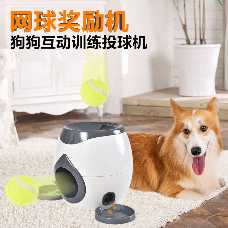 Cross-border pet toys for dogs, dog interactive training reward machine, leaking food machine, tennis machine, feeder, ball machine toy
