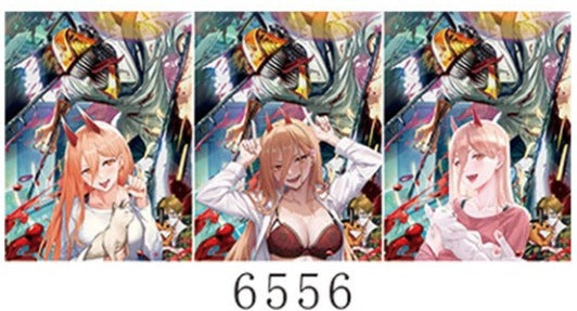 Anime 2D mobile phone stickers modern 3D mini mobile phone stickers refrigerator 3D decorative stickers Halloween creative stickers