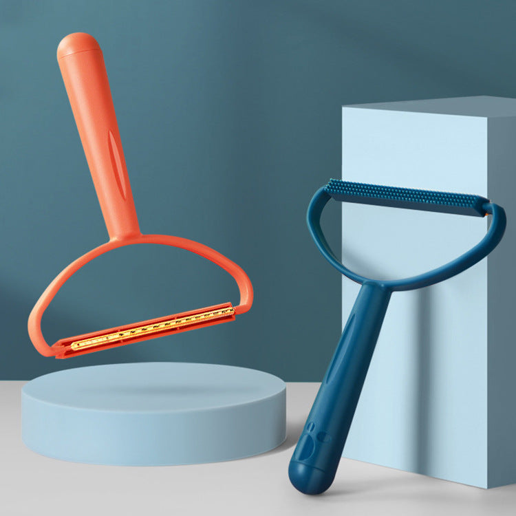 Household hair removal ball new manual sticky hair scraper dual-use double-sided pure copper portable pet clothes shaver