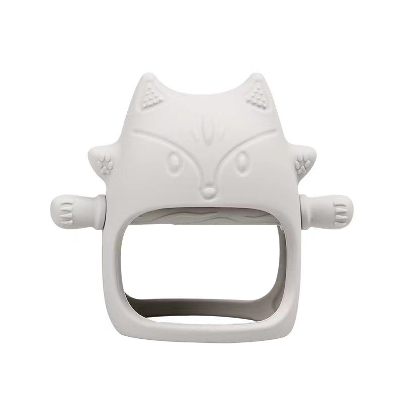 Baby-specific hand protection, baby anti-sucking finger protection, food-grade teether to satisfy the chewing feeling of the baby during teething period