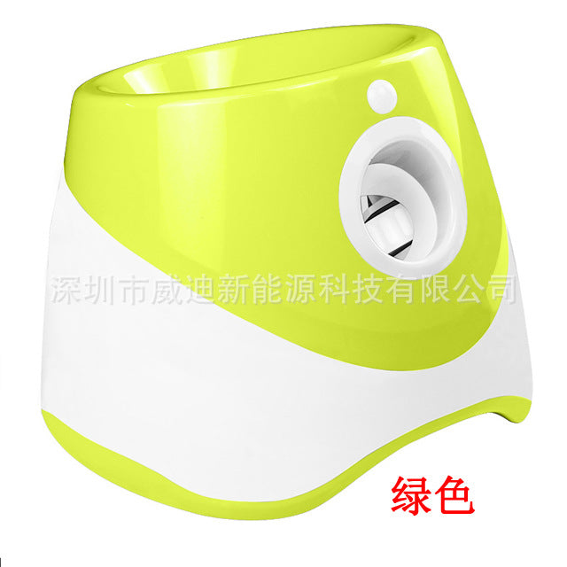 Cross-border pet ball throwing machine Pet cat and dog ball throwing machine 6 balls outdoor automatic dog ball launcher tennis ball pet toy