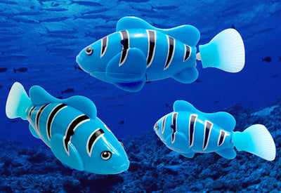 Hot sale electric fish swimming electronic pet fish simulation magic machine induction fish playing in water bathing toy fish