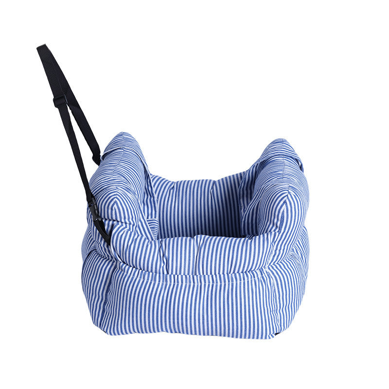 Pet car bed removable and washable portable dog bed portable outdoor pet bag car co-pilot car pet mat