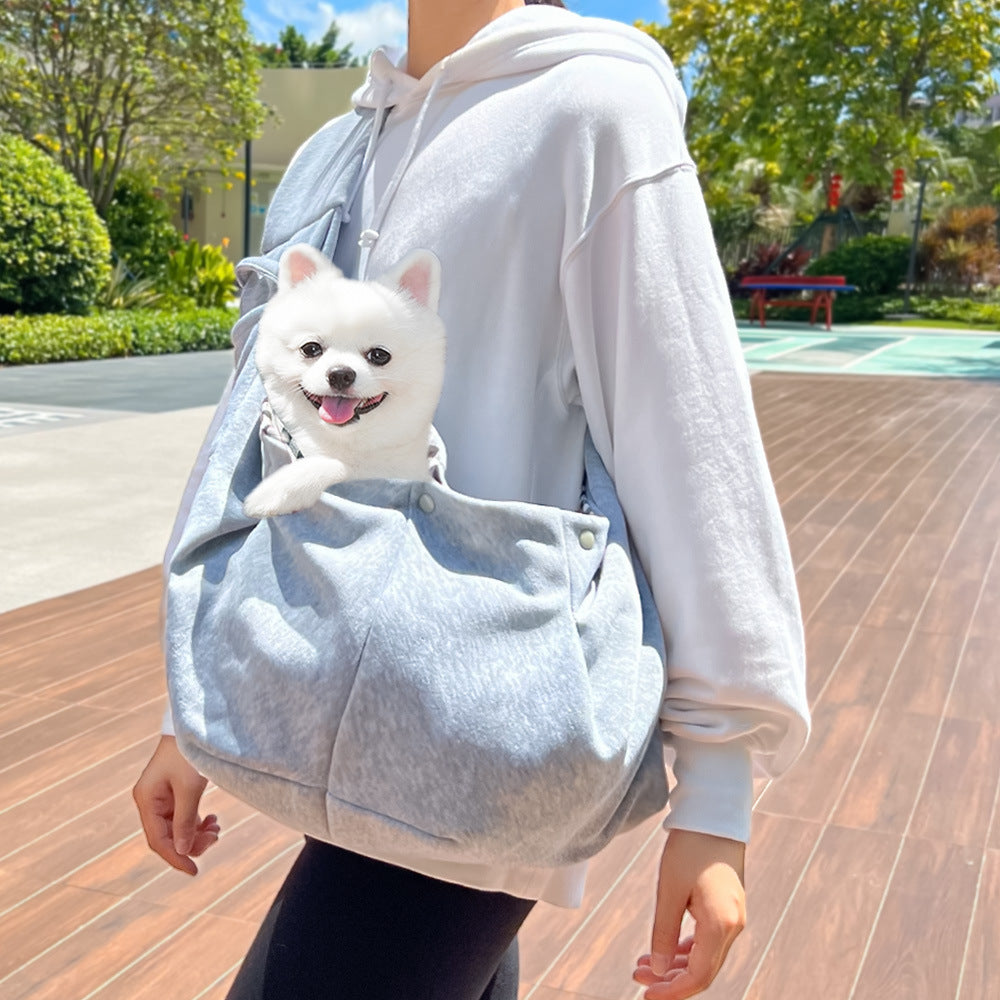 Cross-border cat pet backpack new autumn and winter shoulder bag messenger bag cat bag dog outing bag dog supplies Bichon