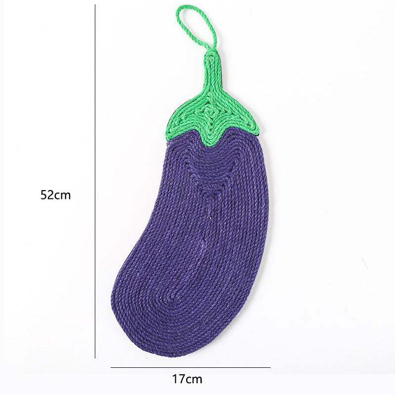 Avocado Cat Scratching Board Sofa Anti-scratch Wear-resistant Claw Device Cat Toy Pet Supplies Cactus Cat Scratching Mat Sisal