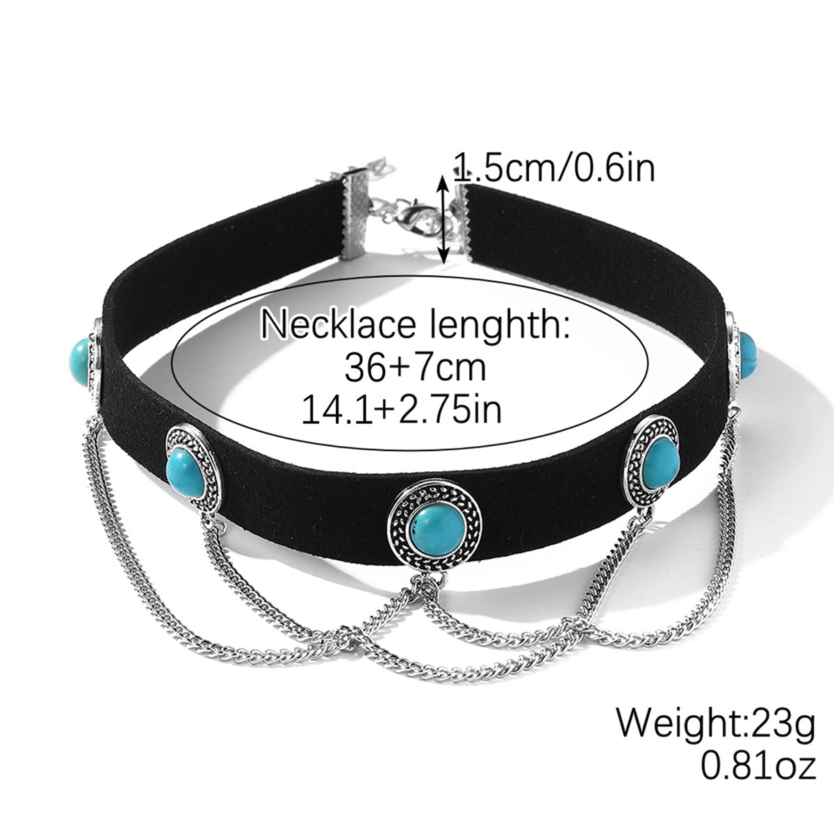 European and American Cross-Border Gothic Jewelry Halloween Jewelry Dark Bat Ghost Skeleton Pumpkin Spider Halloween Necklace