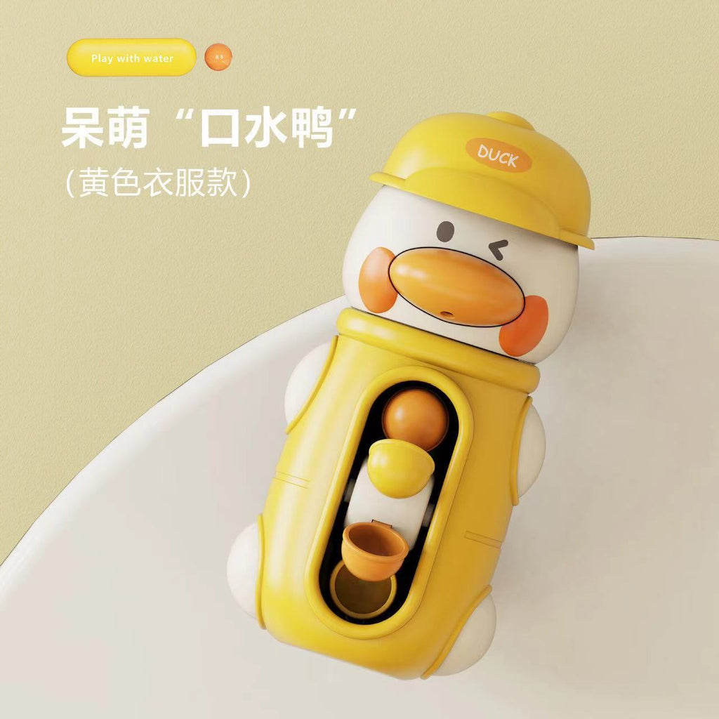 Douyin hot selling children's bathroom water swimming little penguin crab chain cool swim baby bath water toys