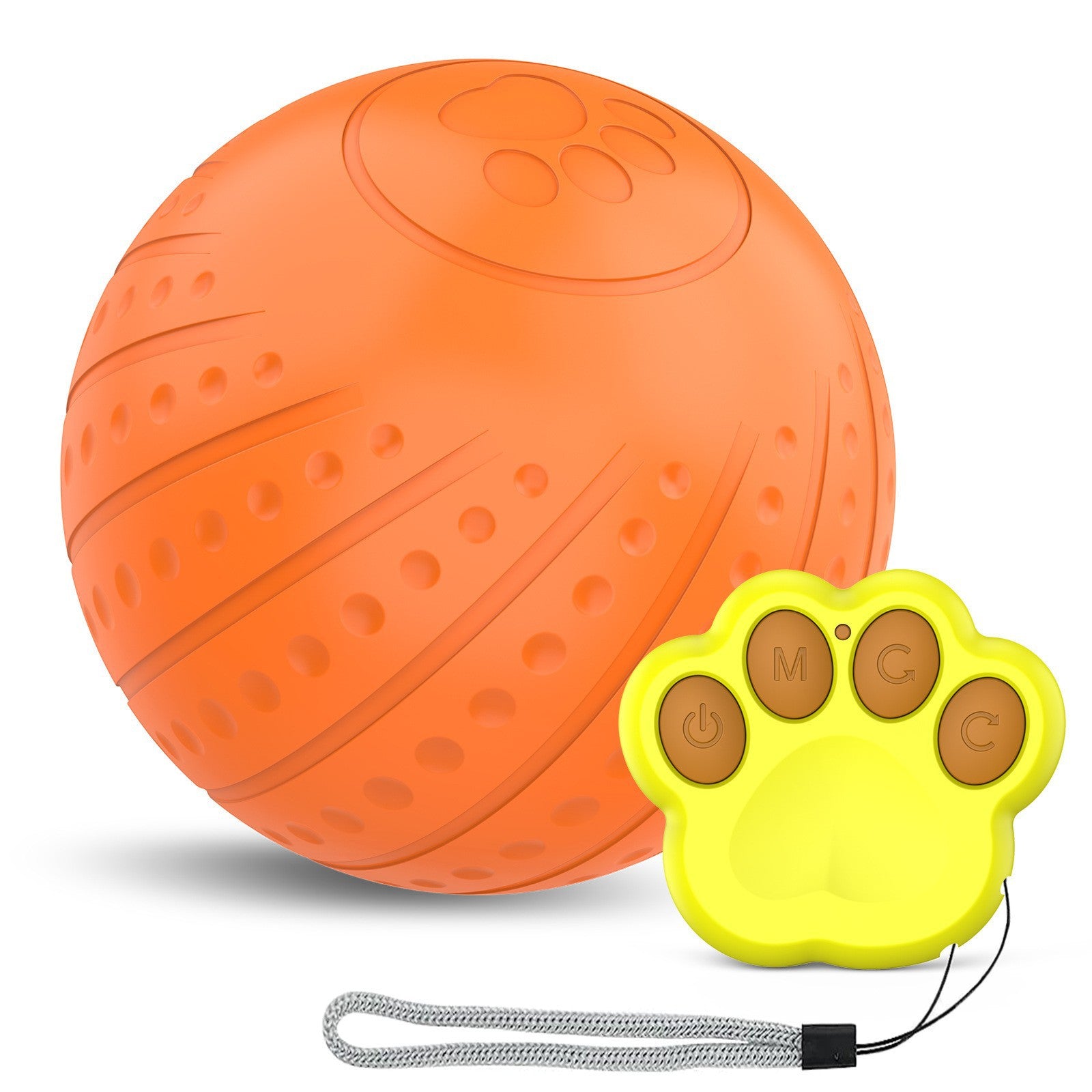 Cross-border manufacturer pet electric remote control ball cat and dog jumping toy bite-resistant boring artifact large and small dog pet ball