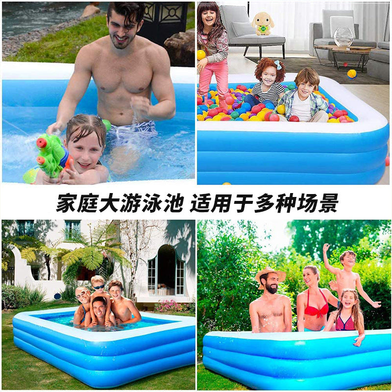 Spot inflatable swimming pool household baby bathing pool children inflatable play pool wholesale play inflatable pool