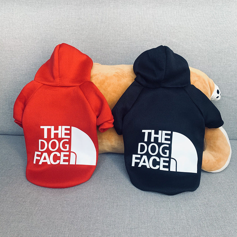 Cross-border Large and Small Dogs Pet Clothing and Clothing Dog Clothes Dog Face Pet Dog Sweater