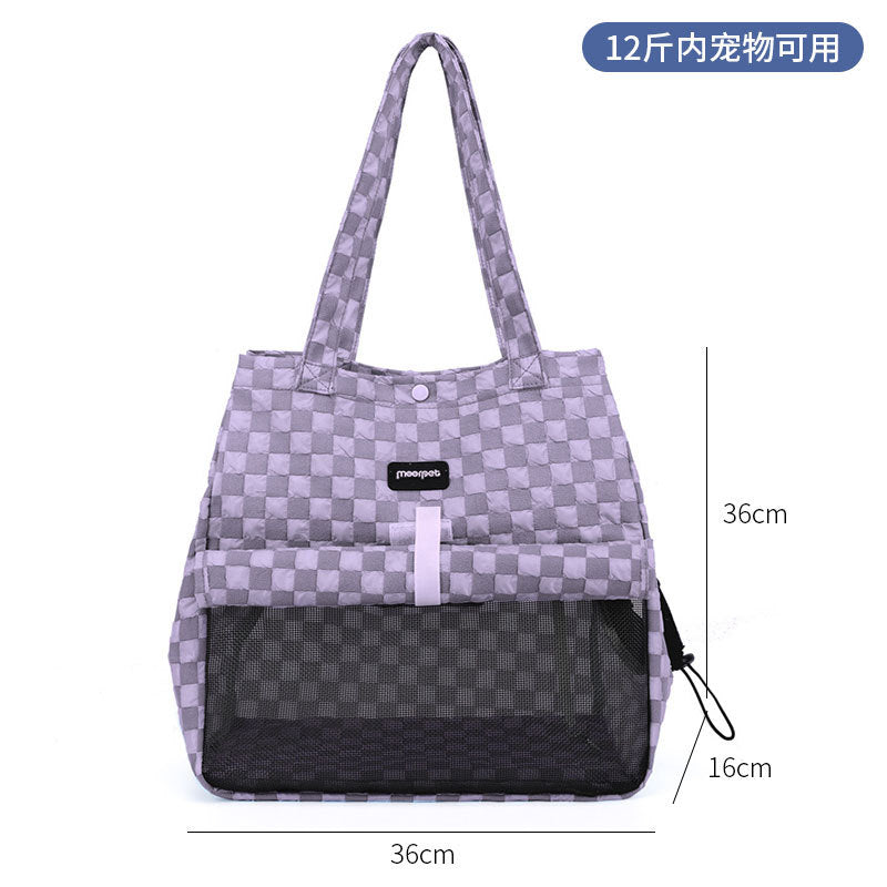 Spot pet bag portable breathable car cat bag hand-held foldable pet box multifunctional dog bag cross-border