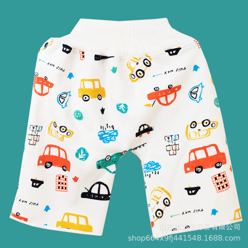 Baby diaper skirt baby waterproof washable male and female newborn waterproof bedwetting diaper pad children's training pants