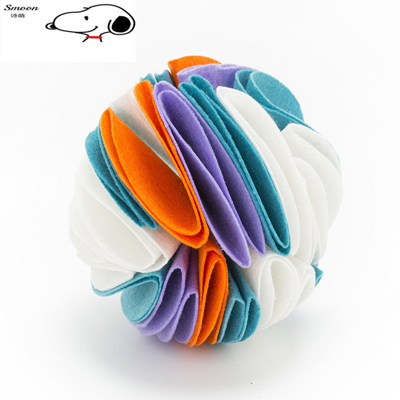 Pet foldable snuffle ball second generation snuffle pad dog snuffle ball toy dog snuffle ball