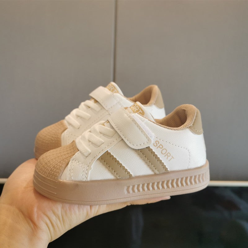 Spring and autumn baby toddler shoes children kindergarten white shoes baby shoes children's sneakers boys shoes girls sports