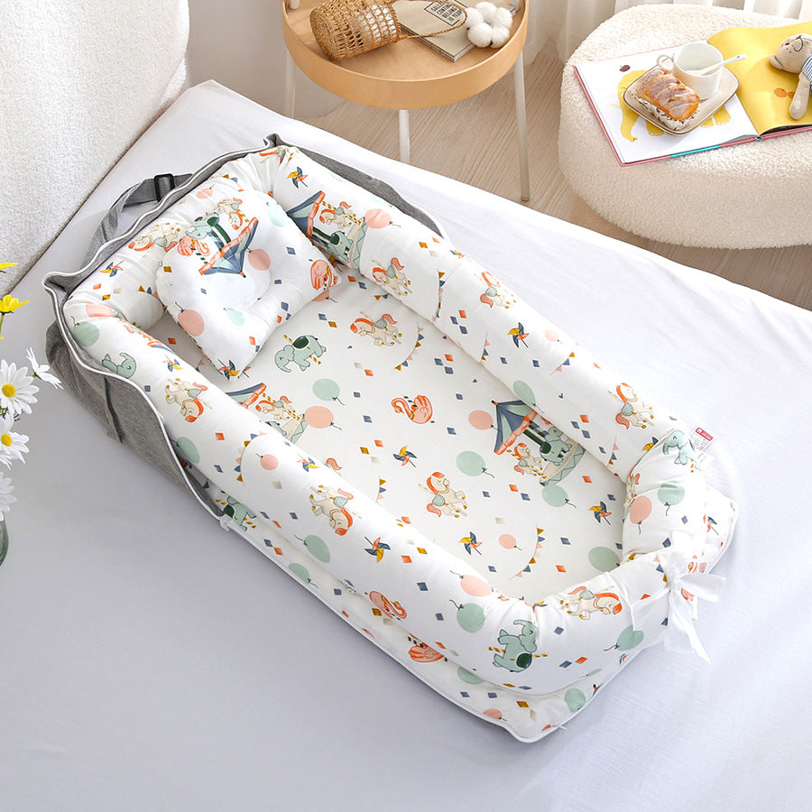 Hemei baby bed portable mommy hold baby nest isolation shoulder bag bed medium bed travel baby bed