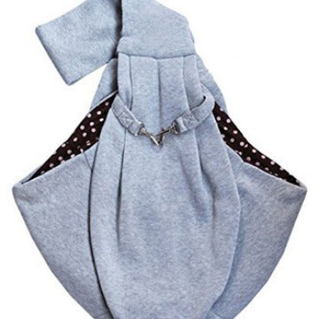 Cross-border pet crossbody backpack Foldable pet shoulder bag Pet travel supplies Pet portable bag