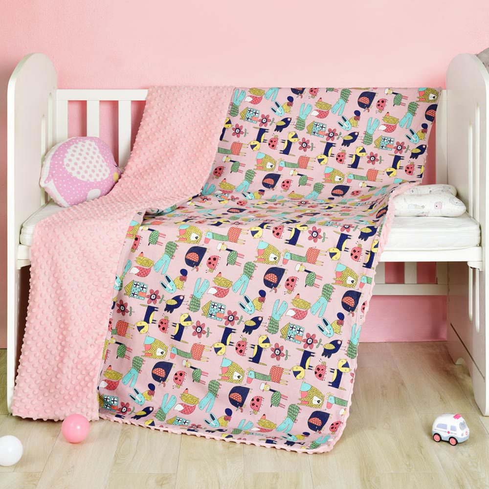 Cotton bean blanket to comfort newborn baby summer thin blanket children's quilt baby spring and autumn seasons blanket