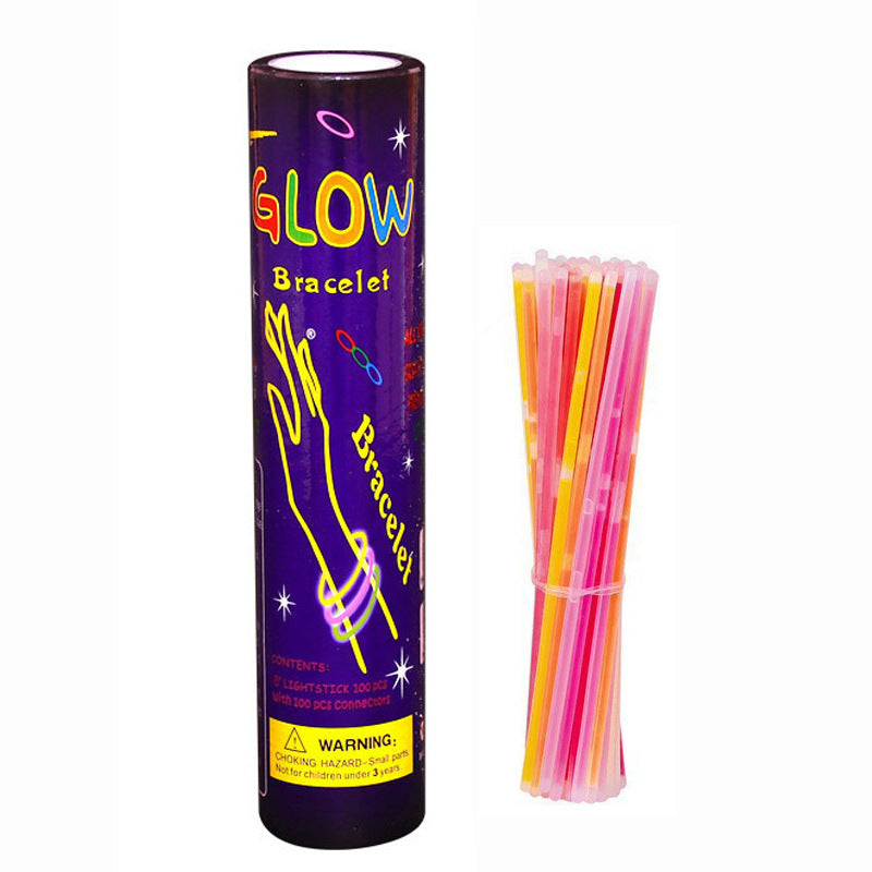 Glow sticks children's luminous bracelets concert support sticks Halloween night market stalls children's toys stalls wholesale
