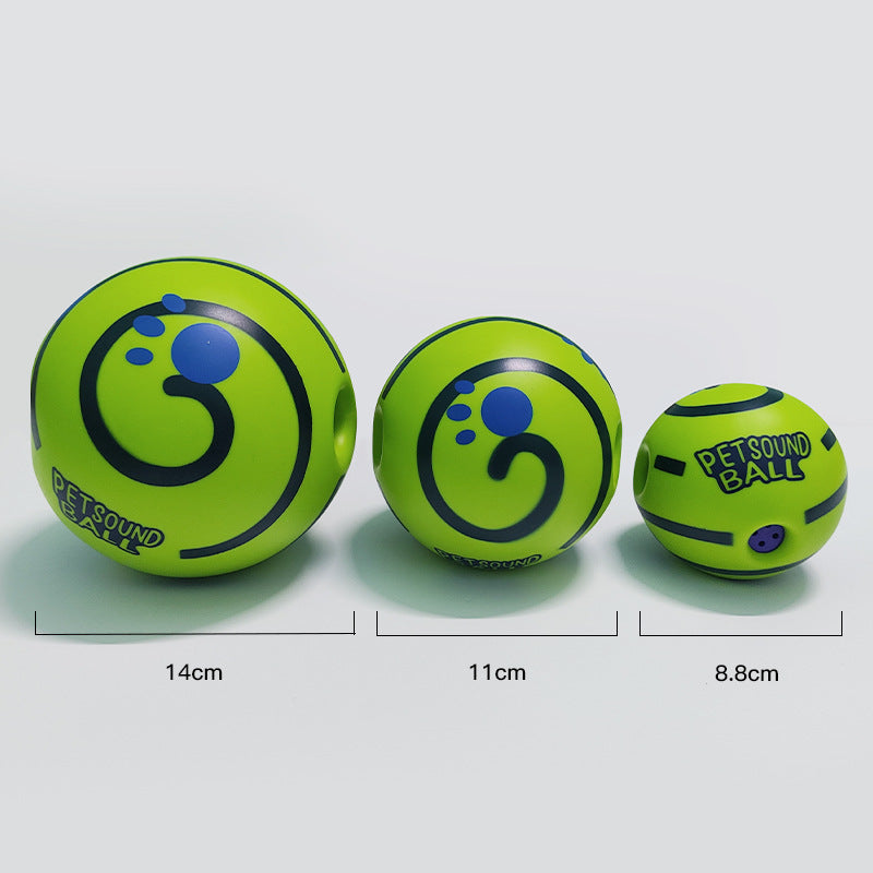 Cross-border dog toys have sound and bite-resistant pet sound toy balls that can't be chewed and broken dog toys to entertain and relieve boredom dog balls