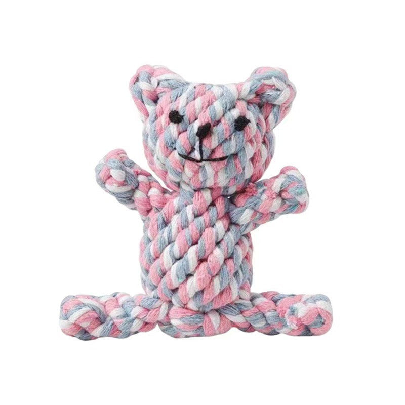 Pet toys chewable toy ball plush dog toys self-entertainment to relieve boredom and molar puppy cross-border dog toys