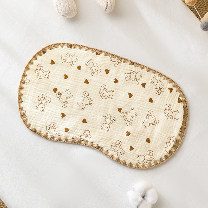 Baby pillow cloud pillow summer breathable newborn 0 to 6 months and above 1 year old baby shaping pillow four seasons