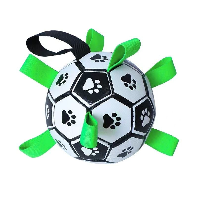 Dog toy football pet toy ball small and medium-sized dogs relieve boredom bite-resistant small football interactive artifact pet ball