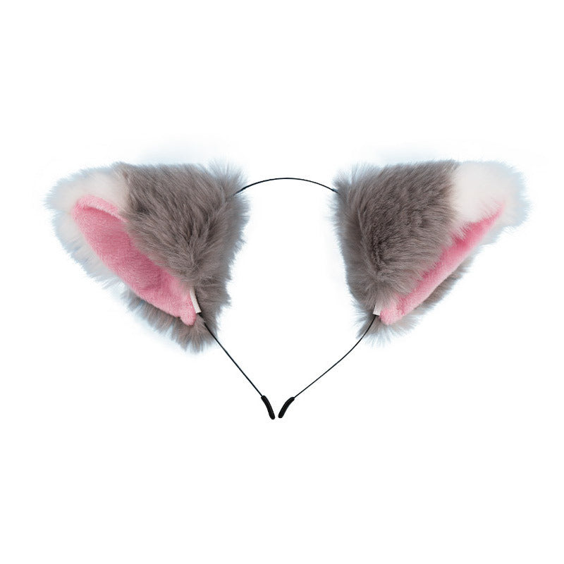 Amazon cross-border cat ear bell headband Cos cat girl hair accessories Christmas Halloween headdress accessories