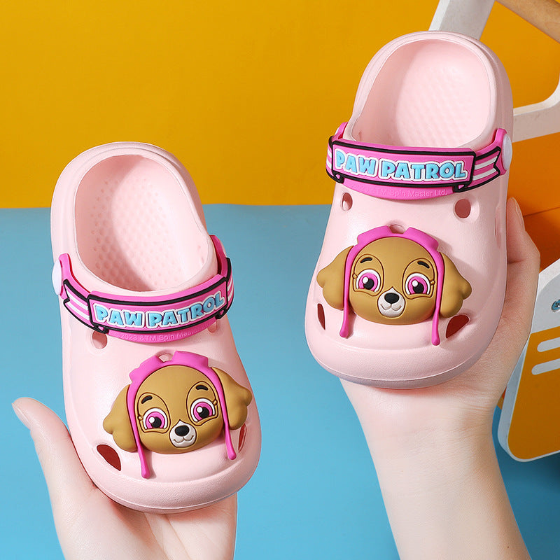 Paw Patrol Children's Slippers Summer Boys' Children's Non-Slip Croc Shoes Indoor Outsourcing Girls' Baby Slippers