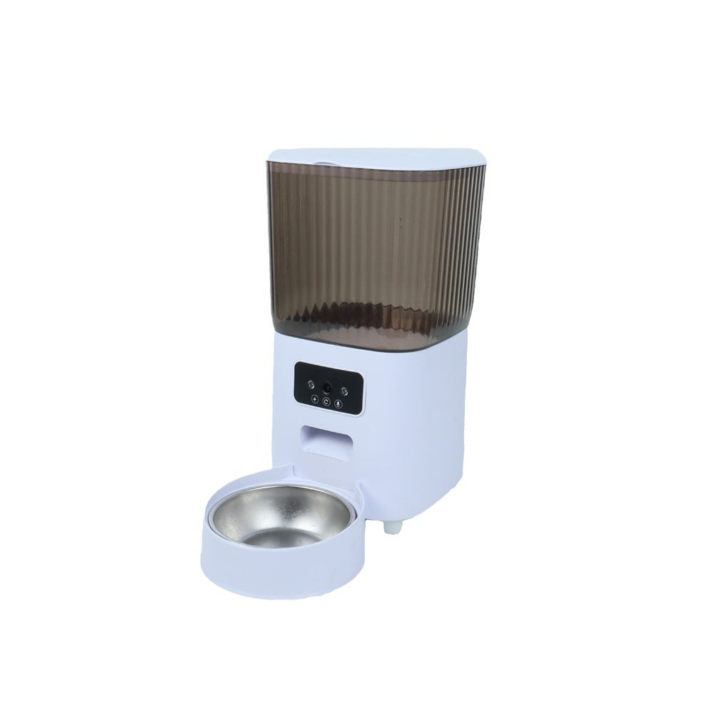 Factory direct pet smart feeder cat automatic feeding bowl dog food cat food remote video feeding machine