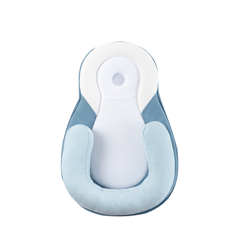 Confinement center baby pillow correction and anti-head tilt baby pillow side sleeping pillow anti-milk leakage positioning shaping pillow side sleeping pillow