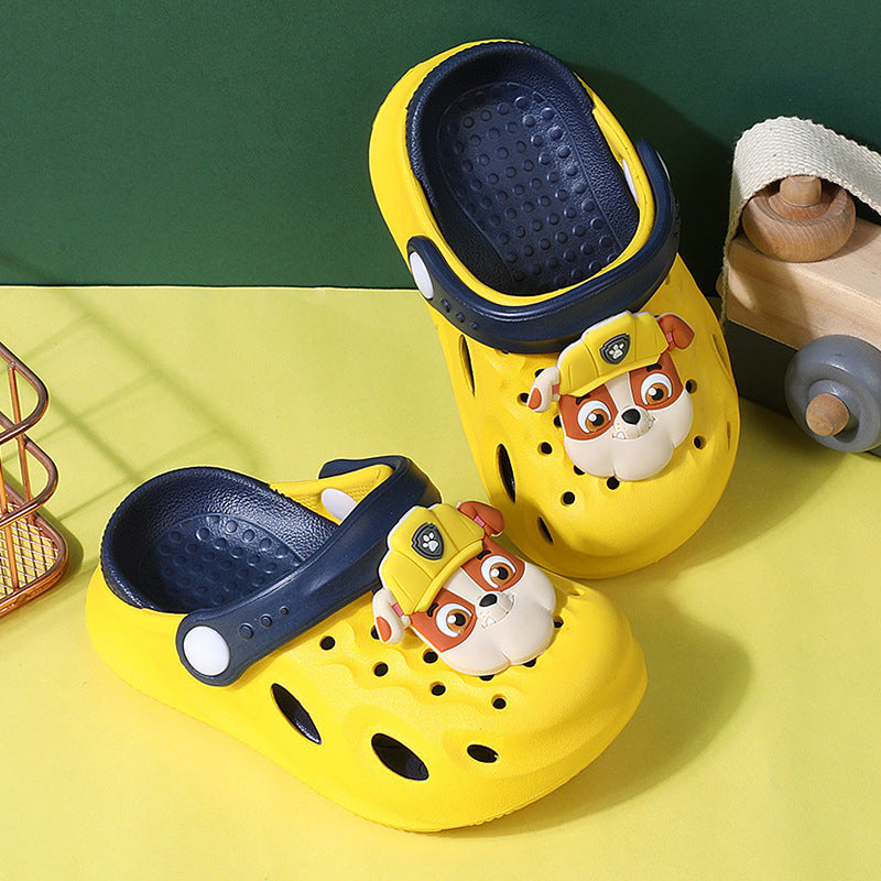 Paw Patrol Children's Slippers Summer Boys' Children's Non-Slip Croc Shoes Indoor Outsourcing Girls' Baby Slippers
