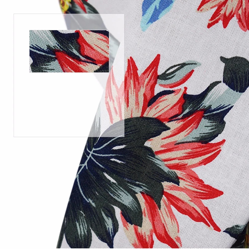 Summer pet print dog clothes floral beach shirt jacket dog coat dog clothing cat spring animal clothes