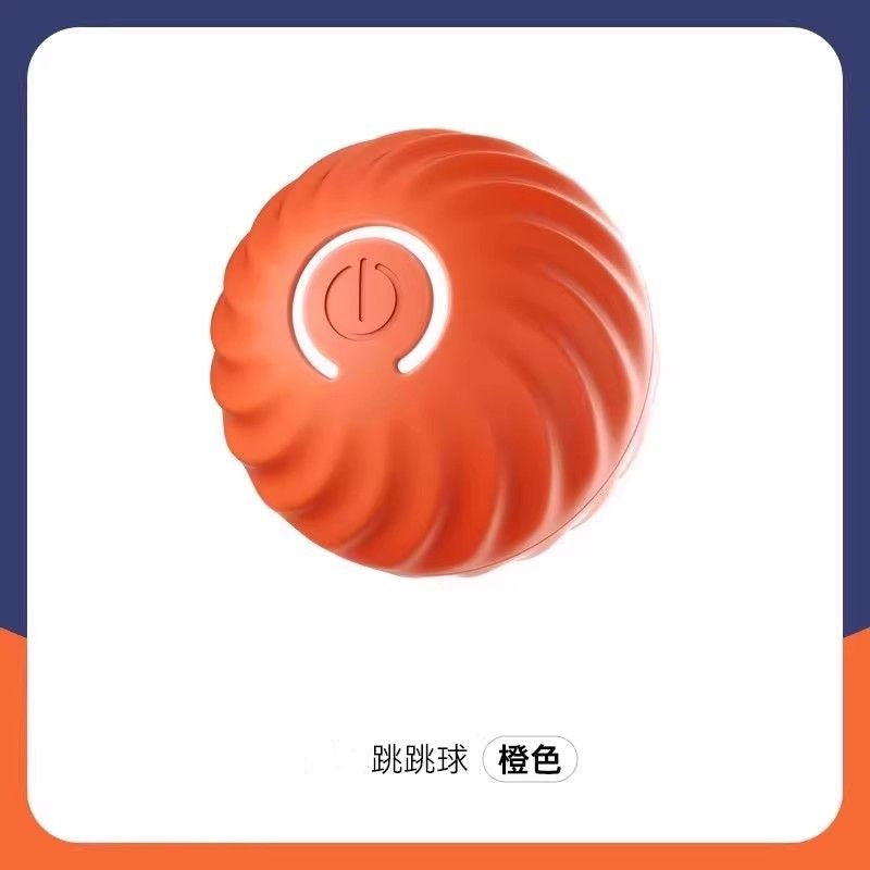 Smart jumping ball dog toy bite-resistant ball automatic dog amusing artifact self-entertainment pet electric puppy toy