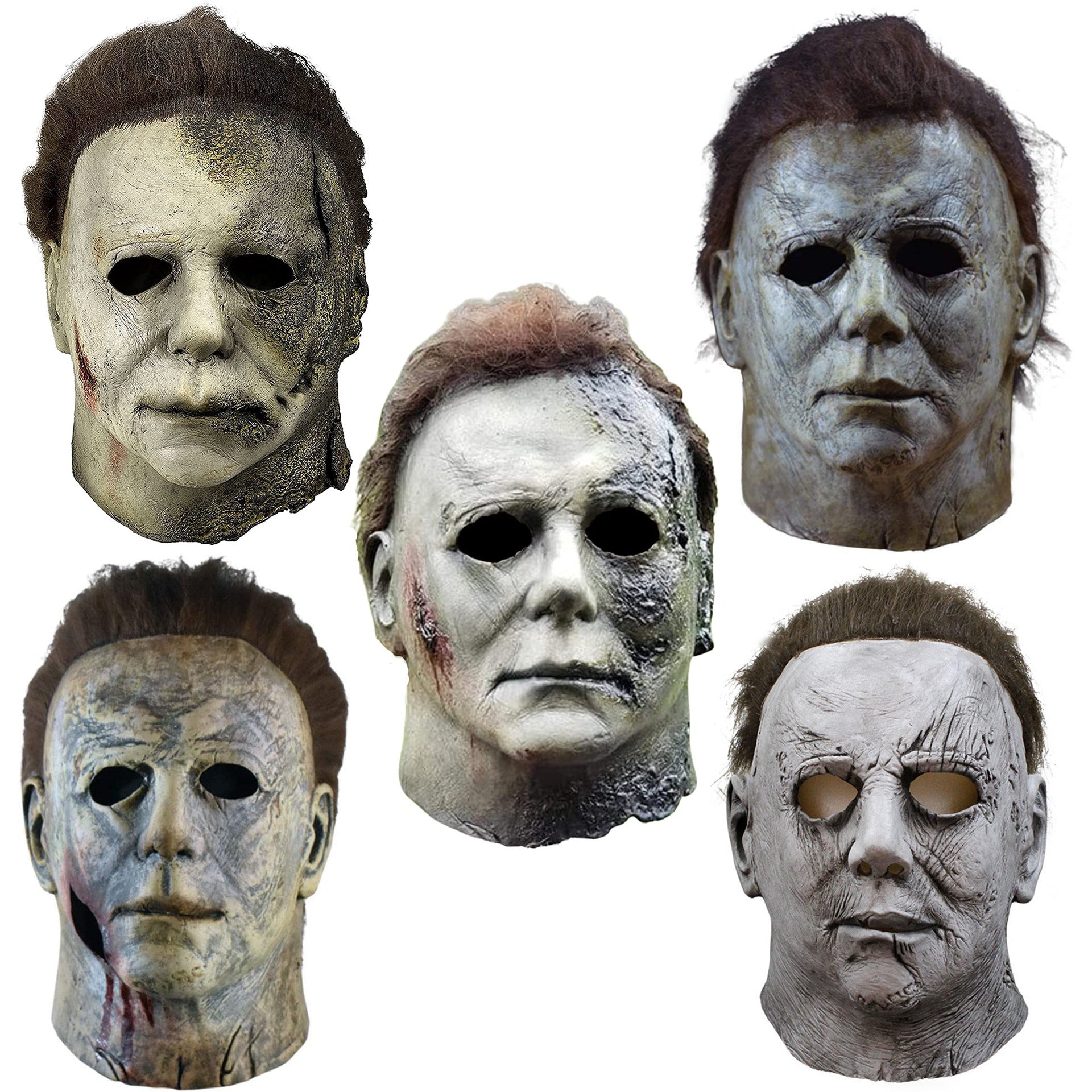 2022 new version of Miles McMeel mask moonlight panic Halloween horror mask headgear