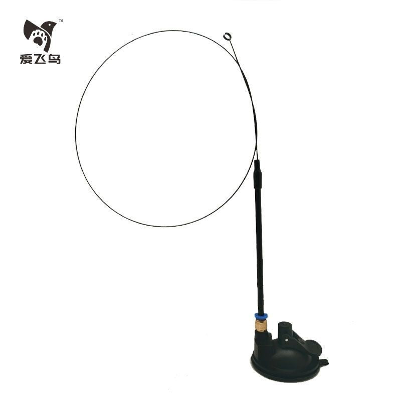 Love Bird Cat Toy Colorful Feather Bird Steel Wire Long Rod Amusing Cat Stick Replacement Head Self-Hi Bite-resistant Pet Toy